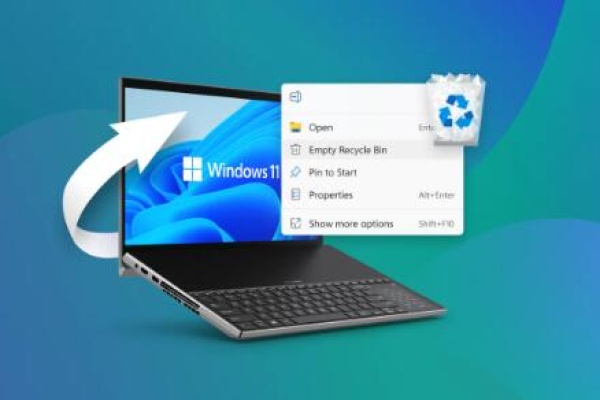 retrieve deleted files from the recycle bin
