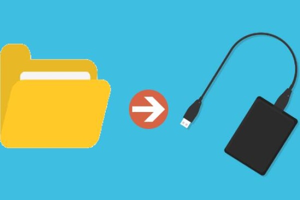 backup files to external hard drive