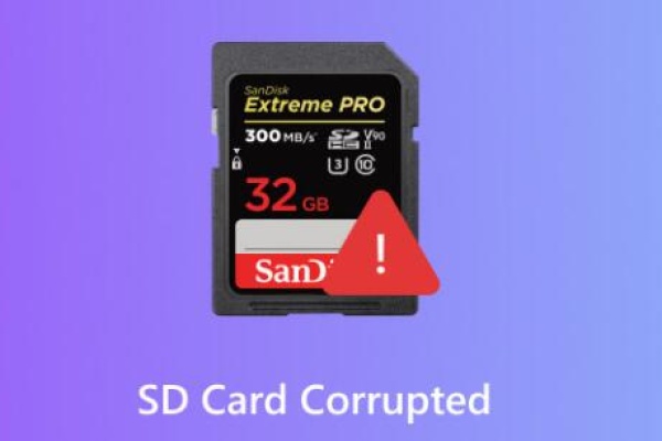 fix sd memory card corrupted