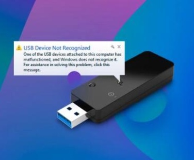 fix unrecognized usb device