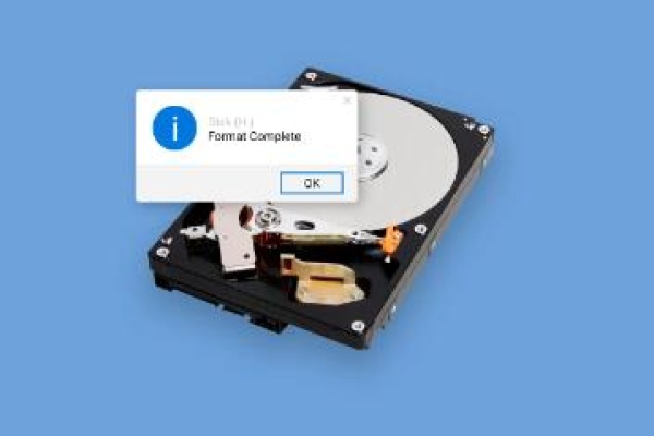 format an external hard drive on windows 10​