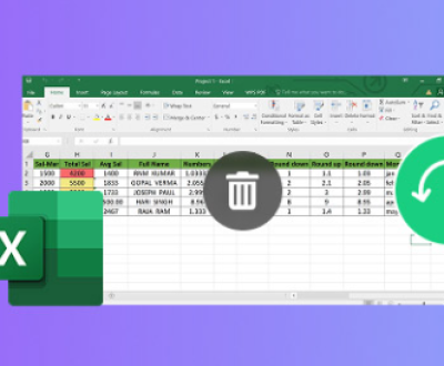 recover an old excel file