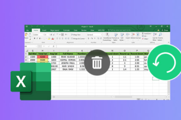 recover an old excel file