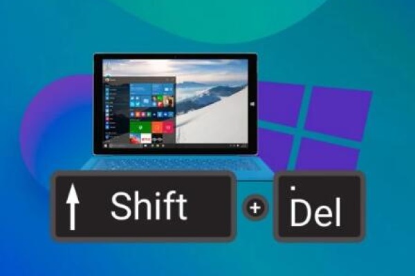 recover deleted files shift del