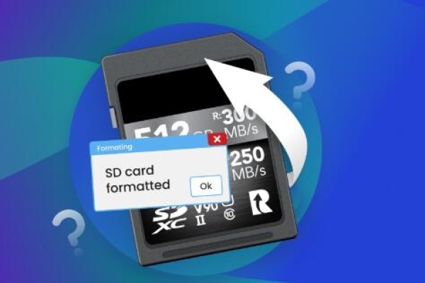recover sd card after format​