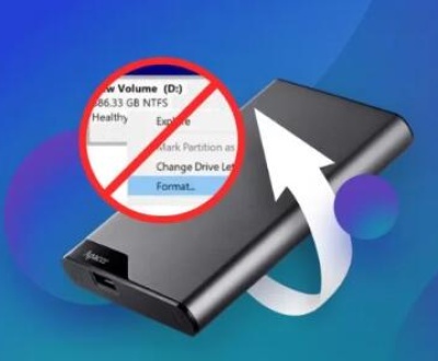 reformat an external hard drive windows 10