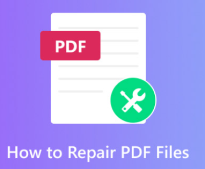 repair a damaged pdf file