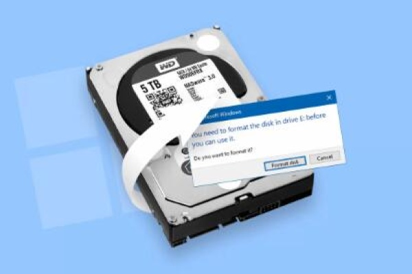 restore data from formatted hard drive​