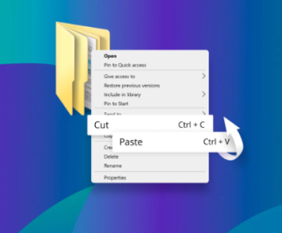 How to restore lost files