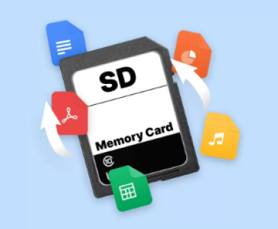 restore photos from sd card