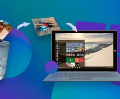 restore the deleted photos