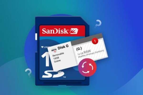 retrieve damaged sd card