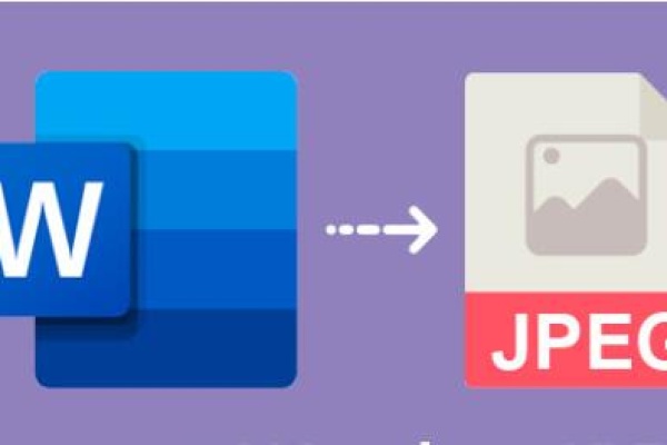 save a word doc as jpeg​