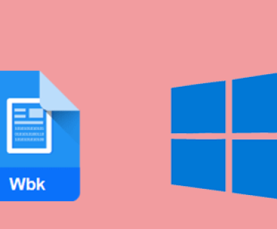 Lost Word Document recovery