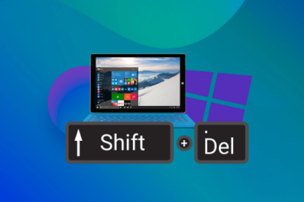 Recover files deleted with shift delete