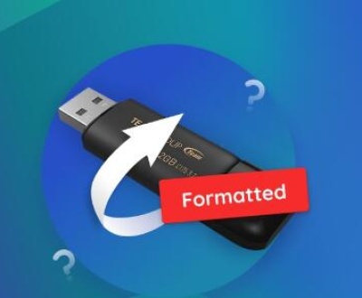 Recover files from formatted usb