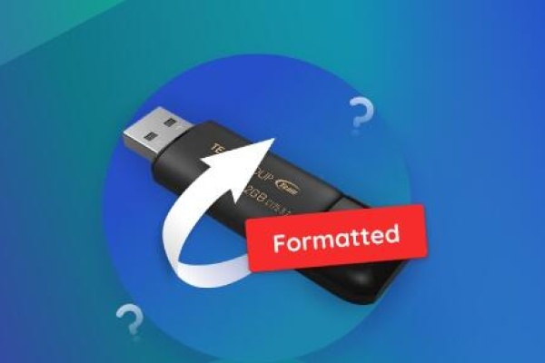 Recover files from formatted usb