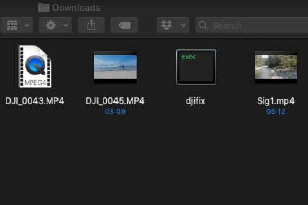 Repair damaged video files
