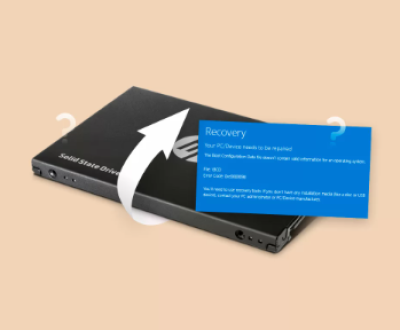 SSD hard drive recovery