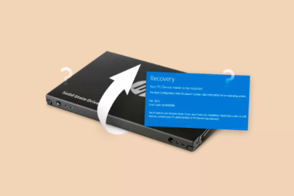 SSD hard drive recovery