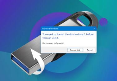 reformat usb drive​