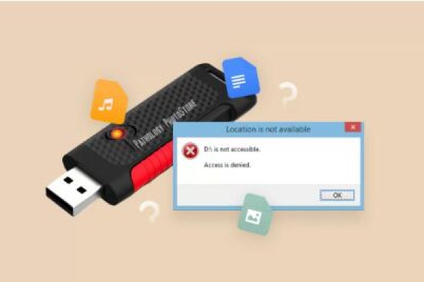 USB flash drive is not accessible