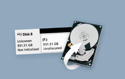 Unallocated disk partition recovery​