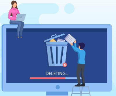 permanently deleted files actually go