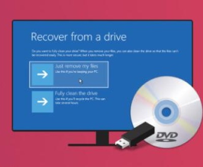 Windows 8 recovery media disk​