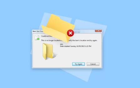 can't delete corrupted folder