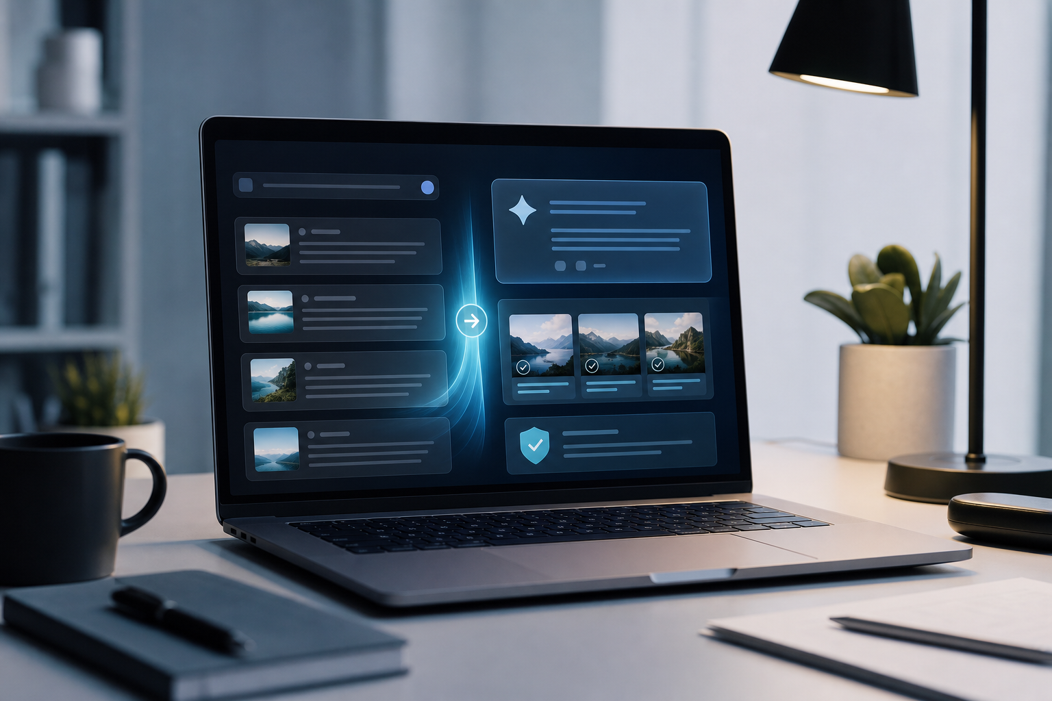 Will AI Search Replace Traditional Search? What Users Should Know AI search interface compared with traditional search results on a laptop