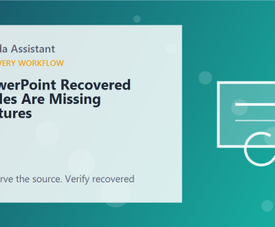 PowerPoint Recovered Slides Are Missing Pictures – featured PowerPoint Recovered Slides Are Missing Pictures