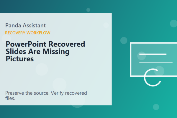 PowerPoint Recovered Slides Are Missing Pictures