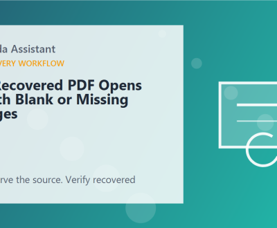 A Recovered PDF Opens With Blank or Missing Pages – featured A Recovered PDF Opens With Blank or Missing Pages
