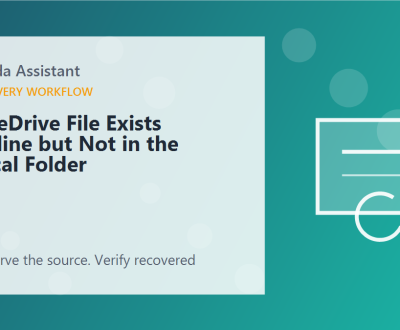 OneDrive File Exists Online but Not in the Local Folder – featured OneDrive File Exists Online but Not in the Local Folder