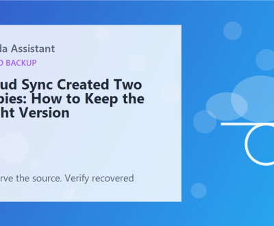 Cloud Sync Created Two Copies: How to Keep the Right Version – featured Cloud Sync Created Two Copies: How to Keep the Right Version