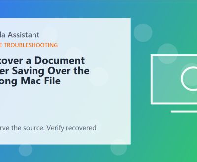 Recover a Document After Saving Over the Wrong Mac File – featured Recover a Document After Saving Over the Wrong Mac File