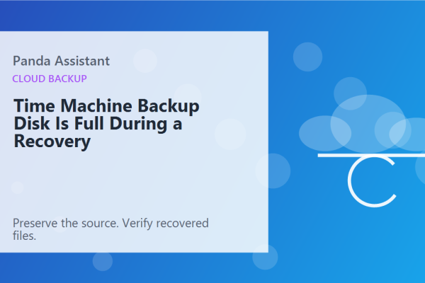 Time Machine Backup Disk Is Full During a Recovery