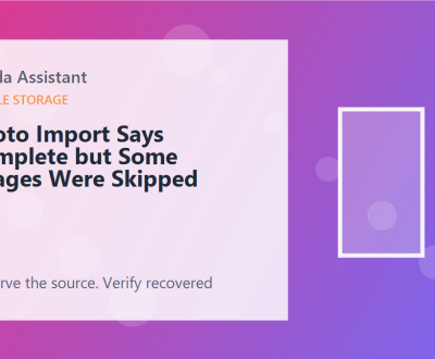 Photo Import Says Complete but Some Images Were Skipped – featured Photo Import Says Complete but Some Images Were Skipped