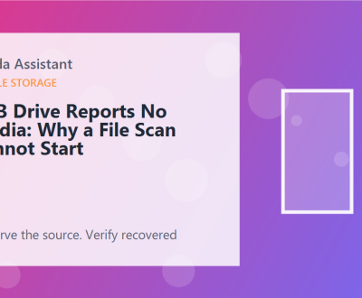 USB Drive Reports No Media: Why a File Scan Cannot Start – featured USB Drive Reports No Media: Why a File Scan Cannot Start