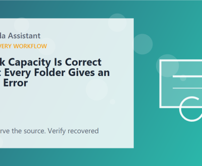 Disk Capacity Is Correct but Every Folder Gives an I/O Error – featured Disk Capacity Is Correct but Every Folder Gives an I/O Error