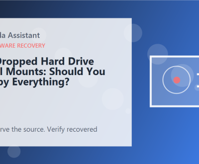 A Dropped Hard Drive Still Mounts: Should You Copy Everything? – featured A Dropped Hard Drive Still Mounts: Should You Copy Everything?