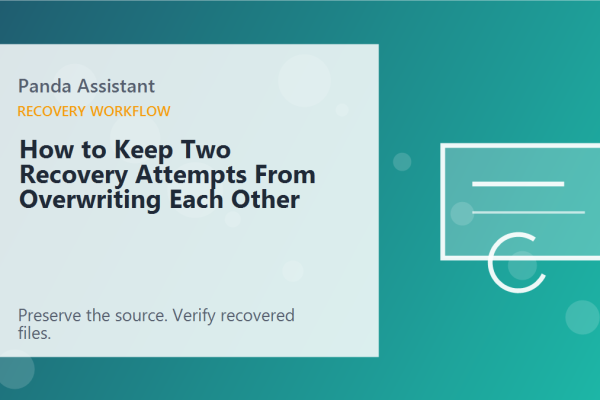 How to Keep Two Recovery Attempts From Overwriting Each Other