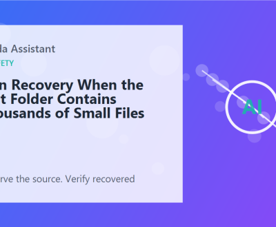 Plan Recovery When the Lost Folder Contains Thousands of Small Files – featured Plan Recovery When the Lost Folder Contains Thousands of Small Files